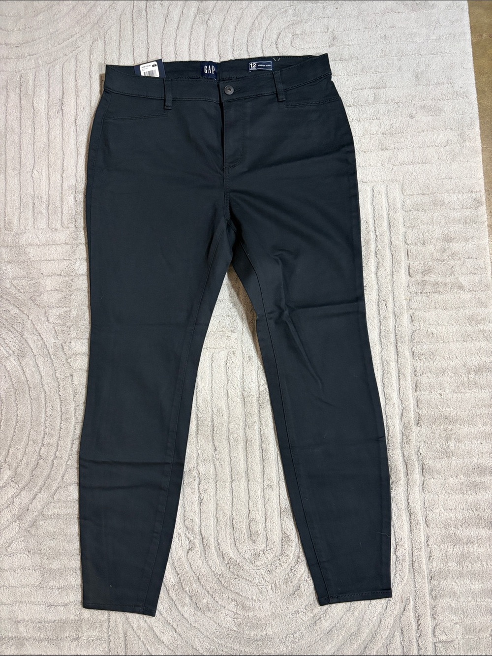 GAP Women's Navy Skinny Stretch Dress Pants Size 12 28” inseam